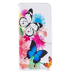 Custodia Portafoglio In Pelle Fantasia Modello Cover con Supporto B01F per Samsung Galaxy A50S Colorato