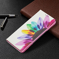 Custodia Portafoglio In Pelle Fantasia Modello Cover con Supporto B03F per Samsung Galaxy S23 Ultra 5G Colorato