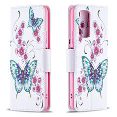 Custodia Portafoglio In Pelle Fantasia Modello Cover con Supporto B03F per Xiaomi Redmi Note 10 Pro 4G Colorato