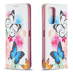 Custodia Portafoglio In Pelle Fantasia Modello Cover con Supporto B05F per Xiaomi Redmi Note 10 Pro Max Colorato