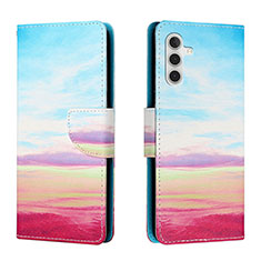 Custodia Portafoglio In Pelle Fantasia Modello Cover con Supporto H02X per Samsung Galaxy A13 5G Colorato