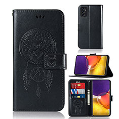 Custodia Portafoglio In Pelle Fantasia Modello Cover con Supporto JX1 per Samsung Galaxy M54 5G Nero