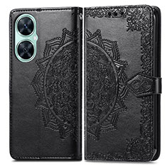 Custodia Portafoglio In Pelle Fantasia Modello Cover con Supporto per Huawei Nova 11i Nero