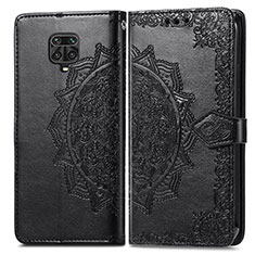 Custodia Portafoglio In Pelle Fantasia Modello Cover con Supporto per Xiaomi Poco M2 Pro Nero