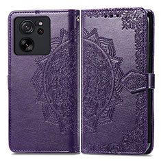 Custodia Portafoglio In Pelle Fantasia Modello Cover con Supporto per Xiaomi Redmi K60 Ultra 5G Viola