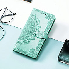 Custodia Portafoglio In Pelle Fantasia Modello Cover con Supporto S07D per Huawei Honor 80 Pro Flat 5G Verde