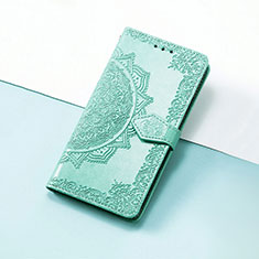 Custodia Portafoglio In Pelle Fantasia Modello Cover con Supporto S07D per Huawei Honor X9 5G Verde