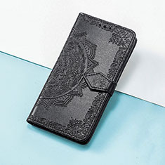 Custodia Portafoglio In Pelle Fantasia Modello Cover con Supporto S07D per Huawei Nova 10 SE Nero