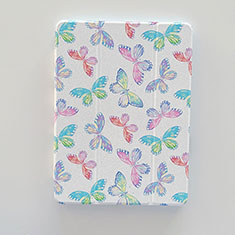 Custodia Portafoglio In Pelle Fantasia Modello Cover con Supporto XH3 per Apple iPad 10.2 (2019) Azzurro