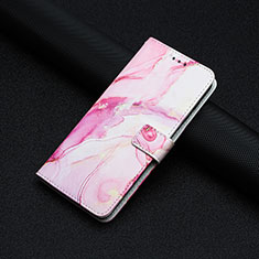 Custodia Portafoglio In Pelle Fantasia Modello Cover con Supporto Y01X per Xiaomi POCO C3 Rosa