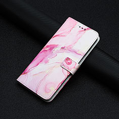 Custodia Portafoglio In Pelle Fantasia Modello Cover con Supporto Y01X per Xiaomi Poco C50 Rosa