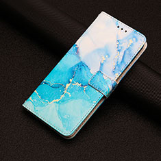 Custodia Portafoglio In Pelle Fantasia Modello Cover con Supporto Y01X per Xiaomi Poco C55 Blu