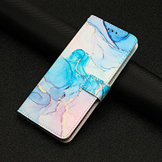 Custodia Portafoglio In Pelle Fantasia Modello Cover con Supporto Y01X per Xiaomi Poco C55 Cielo Blu