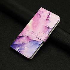Custodia Portafoglio In Pelle Fantasia Modello Cover con Supporto Y01X per Xiaomi Poco X5 Pro 5G Viola
