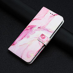 Custodia Portafoglio In Pelle Fantasia Modello Cover con Supporto Y01X per Xiaomi Redmi K60 5G Rosa