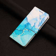 Custodia Portafoglio In Pelle Fantasia Modello Cover con Supporto Y01X per Xiaomi Redmi Note 11E Pro 5G Blu