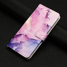 Custodia Portafoglio In Pelle Fantasia Modello Cover con Supporto Y02X per Google Pixel 7 5G Viola