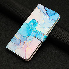 Custodia Portafoglio In Pelle Fantasia Modello Cover con Supporto Y02X per Google Pixel 7 Pro 5G Cielo Blu