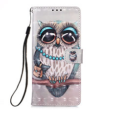 Custodia Portafoglio In Pelle Fantasia Modello Cover con Supporto Y03B per Xiaomi Redmi Note 10 Pro Max Multicolore