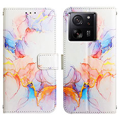 Custodia Portafoglio In Pelle Fantasia Modello Cover con Supporto YB4 per Xiaomi Redmi K60 Ultra 5G Blu