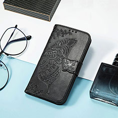 Custodia Portafoglio In Pelle Farfalla Cover con Supporto L01 per Xiaomi Redmi 11A 4G Blu