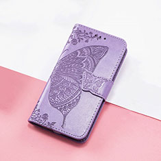 Custodia Portafoglio In Pelle Farfalla Cover con Supporto S01D per Huawei Nova 9 Pro Lavanda