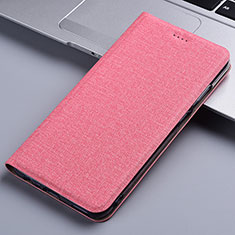 Custodia Portafoglio In stoffa con Supporto H12P per Asus ZenFone 8 Mini Rosa