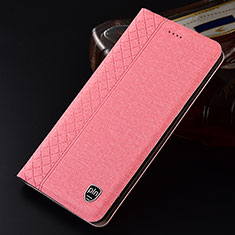 Custodia Portafoglio In stoffa con Supporto H13P per Samsung Galaxy S25 5G Rosa