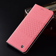 Custodia Portafoglio In stoffa con Supporto H14P per Samsung Galaxy S20 Rosa