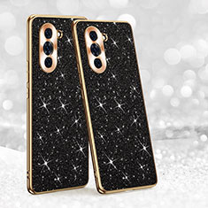 Custodia Silicone Cover Morbida Bling-Bling GS1 per Huawei Nova 10 Pro Nero