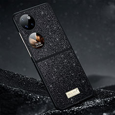 Custodia Silicone Cover Morbida Bling-Bling LD1 per Huawei P60 Pocket Nero