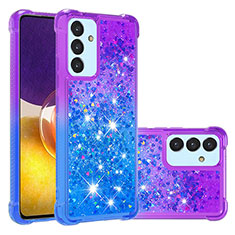 Custodia Silicone Cover Morbida Bling-Bling S02 per Samsung Galaxy A34 5G Viola