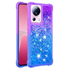 Custodia Silicone Cover Morbida Bling-Bling S02 per Xiaomi Civi 2 5G Viola