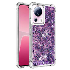 Custodia Silicone Cover Morbida Bling-Bling S03 per Xiaomi Civi 2 5G Viola