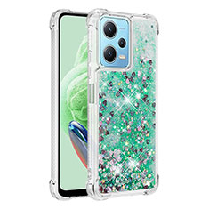 Custodia Silicone Cover Morbida Bling-Bling YB1 per Xiaomi Poco X5 5G Verde