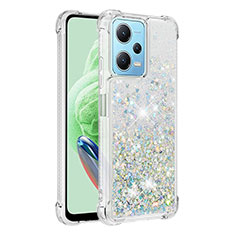 Custodia Silicone Cover Morbida Bling-Bling YB1 per Xiaomi Redmi Note 12 5G Multicolore