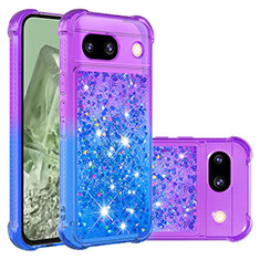 Custodia Silicone Cover Morbida Bling-Bling YB2 per Google Pixel 8a 5G Viola