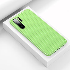 Custodia Silicone Cover Morbida Line C02 per Huawei P30 Pro New Edition Verde