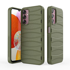 Custodia Silicone Cover Morbida Line KC1 per Samsung Galaxy M44 5G Verde