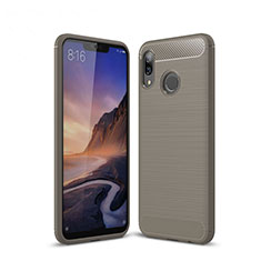 Custodia Silicone Cover Morbida Line per Huawei P20 Lite Grigio