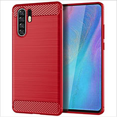 Custodia Silicone Cover Morbida Line per Huawei P30 Pro New Edition Rosso