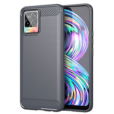 Custodia Silicone Cover Morbida Line per Realme 8 Pro Grigio