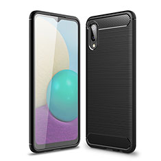 Custodia Silicone Cover Morbida Line per Samsung Galaxy A02 Nero