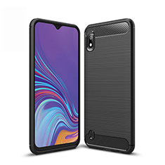 Custodia Silicone Cover Morbida Line per Samsung Galaxy A10 Nero