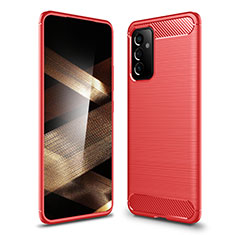 Custodia Silicone Cover Morbida Line per Samsung Galaxy A15 4G Rosso