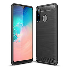 Custodia Silicone Cover Morbida Line per Samsung Galaxy A21 European Nero