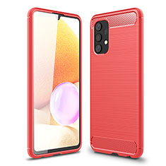 Custodia Silicone Cover Morbida Line per Samsung Galaxy A32 4G Rosso