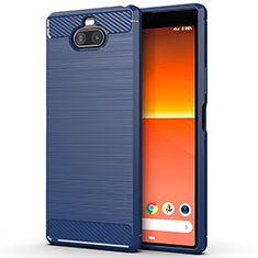 Custodia Silicone Cover Morbida Line per Sony Xperia 8 Blu