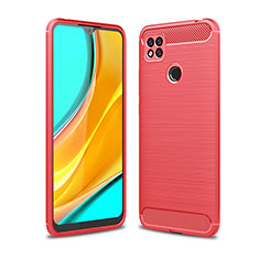 Custodia Silicone Cover Morbida Line per Xiaomi POCO C31 Rosso