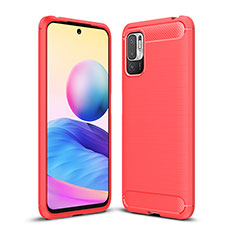 Custodia Silicone Cover Morbida Line per Xiaomi POCO M3 Pro 5G Rosso